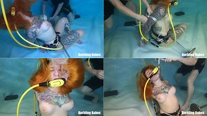 Quinn Carter Underwater Weighted Predicament | Clips4sale