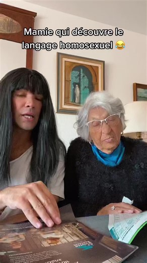 Mamie découvre le langage homosexuel 😂
