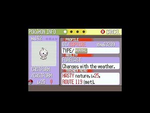 How to get Castform in Pokemon Ruby