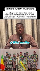 Attaques terroristes au Mali : situation sous contrôle