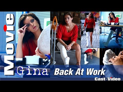 Cast-Video.com - Gina - Movie - "Back At Work" - LLWC - FREE TRAILER