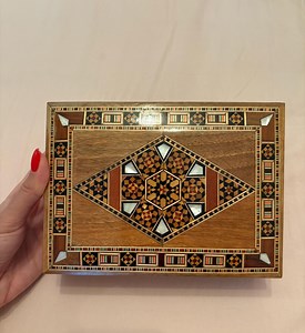 Syrian Handmade Mosaic Box With Mother-of-pearl - Etsy Canada