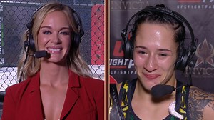 "I want to give a huge thank you to my parents. Growing up, we weren't the most wealthy. Your little girl is now a woman holding a world title, and everything you ever did was worth it." - Alesha Zappitella #InvictaFC42 | Invicta Fighting Championships