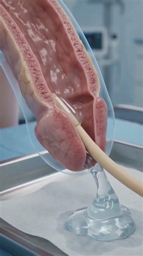 Male Urinary Catheterization Procedure | Step-by-Step Medical Animation #Shorts