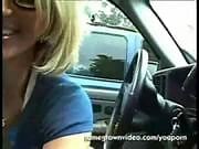 Stranded Soccer Mom Blows Guy For A Ride