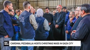 Gaza marks Christmas with Cardinal-led mass