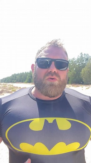 Batman Summer Uniform #musclebear #gaybear #gayreels #gaybearsofinstagram | Jack Stacked