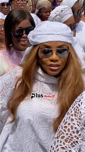 Iyabo Ojo, Ireti Osayemi & Other Nollywood Stars Pay Last Respect to Fathia Balogun’s Late Mother