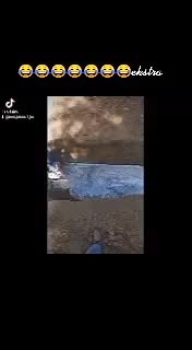 Digging a Trench in a Natural Outdoor Setting