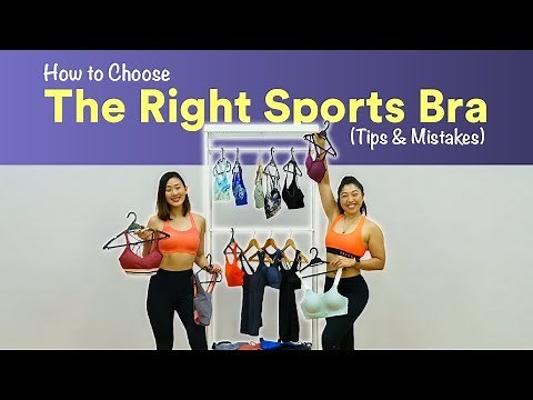 How to Choose the Right Sports Bra (Tips & Mistakes!) | Joanna Soh