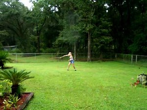 Woman Cracking the Whip!