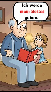 1.6M views · 38K reactions | Deutsch Lernen mit Dialogen | Opa liest eine Geschichte vor #deutschlernen #learngerman #easygerman #einfachdeutsch #deutschlernen #learngerman #easygerman #einfachdeutsch #deutschland #germanlanguage #deutschkurs #germany | Deutsch Lernen | Facebook