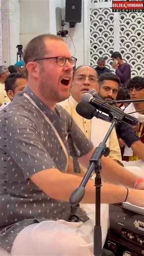 2.6K views · 219 reactions | Akincana Krisna Das Prabhu Kirtan at Harinam Utsav ✨ • • • • #harekrishna #kirtan #iskcon #hinduism #reels2024 | Goloka Vrindavan TV | Facebook