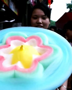 8.5K views · 64 reactions | Flower shaped cotton candy!  | MetDaan Fashion | Facebook
