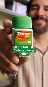 Ditch the tricks for the fast, lasting relief of ZYRTEC®. | ZYRTEC