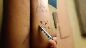 Unique modern logo name tattoo design #ragu #gateofolympus #Jangan #lockdown #nameart #name #slotgacorhariini #cupcutedits #trendingreelsvideo #inkart #bodyartpiercing #tattooideas #logodesigner #logo #logodesign #logomaker #tattooartist #tattoodesign #tattoo | Marjune Lacaza Cagampang | Facebook