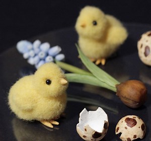 Needle Felted Mini Yellow Chick, Handcrafted Easter Gift, Woolen Miniatures, Dollhouse Pet - Etsy