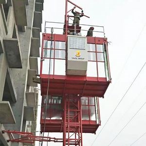 [Hot Item] Tavol 2t Reliable Quality Construction Rack Lifter and Builder Lifter
