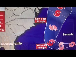 Wednesday Weather from Jacksonville, Florida.