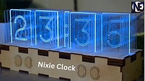 LED Arduino Nixie Clock: Crafting a Futuristic Glow for the New Year!