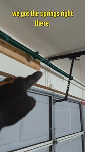 Converting this door from extension springs to torsion was a no-brainer! Torsion springs are generally safer and more durable. | Precision Overhead Garage Door Service of Cincinnati | Facebook
