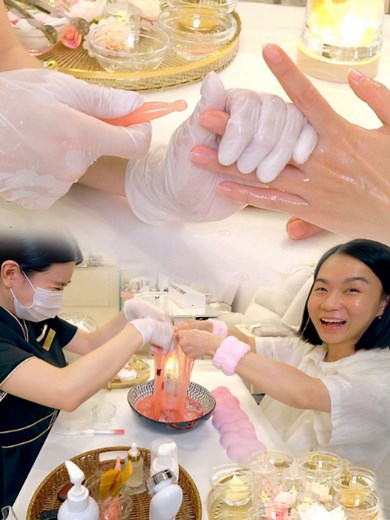 Korean Slime Hand Spa ASMR — Most Fun Relaxing Hand Massage