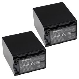 EXTENSILO 2x Batteries compatible avec Sony DCR-DVD115E, DCR-DVD150E, DCR-DVD110E appareil photo, reflex numérique (3090mAh, 7,4V, Li-ion) | Rakuten