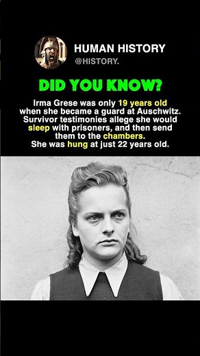 This N*zi Guard SLEPT With Prisoners #history #ww2