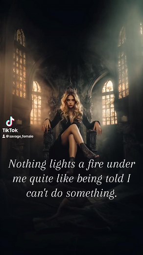 I don’t get discouraged—I get dangerous. 👑 ❤️‍🔥 #savagefemale #FYP #womenempoweringwomen #women #darkfeminine