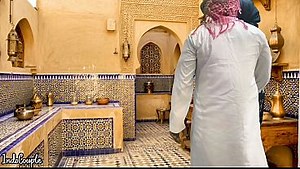 Saudi Arabia Husband and Iranian wife fuckes in Kitchen