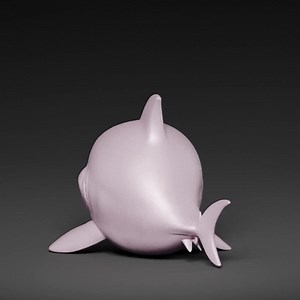 Cute 3D Printable Shark STL Digital Download - Chibi Shark Model for 3D Print, Ocean Decor, DIY Gift, Beach Party Favor, keychain mold - Etsy