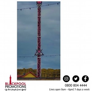 1.8K views · 15 reactions | Question time!樂 How tall is the famous Ice Blast ride at the Pleasure Beach?☀️ Is it… A) 43 m B) 68 m C) 55 m D) 73 m Comment your guess below! #blackpool #ride #pleasurebeach #question #guess #comment #iceblast #rollercoaster #seaside #beach #sand #visitblackpool | Blackpool Promotions | Facebook