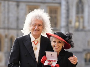 Anita Dobson says it has been ‘a pleasure’ as she is made OBE for charity work