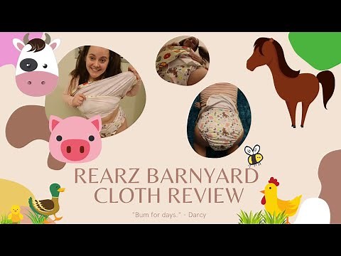 Rearz Barnyard Cloth Pocket Diaper Review