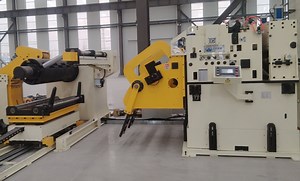 [Hot Item] 3 in 1 Coil Steel Nc Servo Feeder Uncoiler Metal Plate Hydraulic Decoiler Machine Straightening Machine