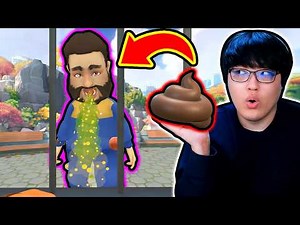 A crazy monkey throwing poop?! / What if I fed it all the bugs?? [I Am Monkey]