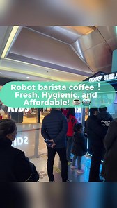11 reactions | Robot barista coffee！ Fresh, Hygienic, and Affordable! ☕烙 | COFE+ | Facebook