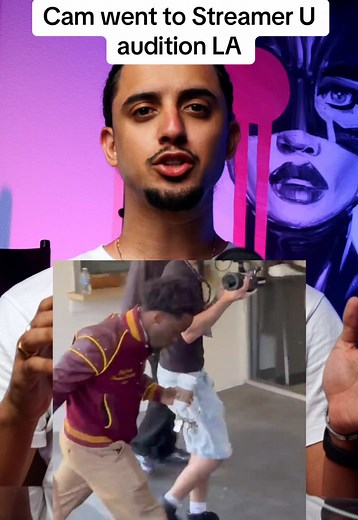 The streamer U audition in La was a nightmare. It was too hot to be standing out there that long. #kaicenat #streameruniversity #rakai #tylil