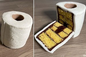 Baker tricks Instagram with incredible toilet roll CAKE amid coronavirus supermarket shortages