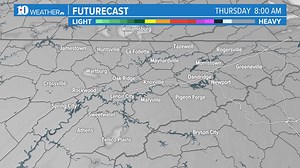 2.2K views · 22 reactions | FUTURECAST - No need for the umbrella today with a few fair weather clouds into the afternoon. Enjoy the sunshine! | WBIR Weather | Facebook