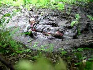 Mudding in leathers Part 2. Really great sticky mud.