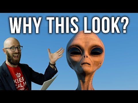 Why are Aliens Usually Shown as Green or Grey, Bald Humanoids?