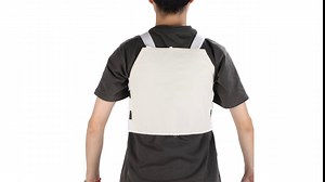 Ymiko Sternum Support Brace, Breathable Sternum and Thorax Support Ribs Chest Brace Broken Rib Belt Chest Support Brace for Intercostal Muscle Strain