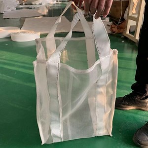 [Hot Item] Hesheng Vented Breathable Firewood Big Bag Jumbo Bulk Mesh Packaging Sack for Bulk Firewood Ventilated Fabric for Big Bag