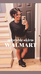 How cute are these skirts from Walmart #walmartfashion #walmartstyle #walmartfinds #walmart | Kerrissa Fernandez