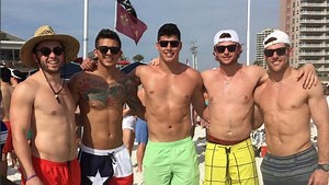 OU vs. OSU football: Bedlam foes on the field; Bedlam bros on the beach