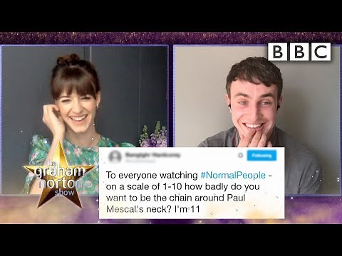 Normal People stars shock by weird viral fame | The Graham Norton Show - BBC