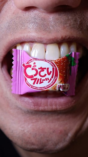 48K views · 268 reactions | “Noisy” Strawberry  Hard Candy ASMR #HardCandy #ASMR #Noisy #Satisfying #DoctorTristanPeh | Doctor Tristan Peh | Facebook