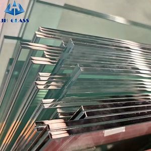 [Hot Item] 12.89/16.89mm, Low Iron, Sgp, High Security, Wholesale, with Hole Strengthened Laminated Glass for Floor, Stair, Stair Railing