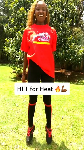 HIIT For Heat 🔥🔥 #hiit #workout #fitness #foryou | Jewealabby